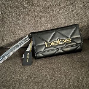 Bebe Trifold Wristlet